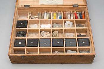 MINERALSAMLING FÖR SKOLOR, 1900-talets första del.