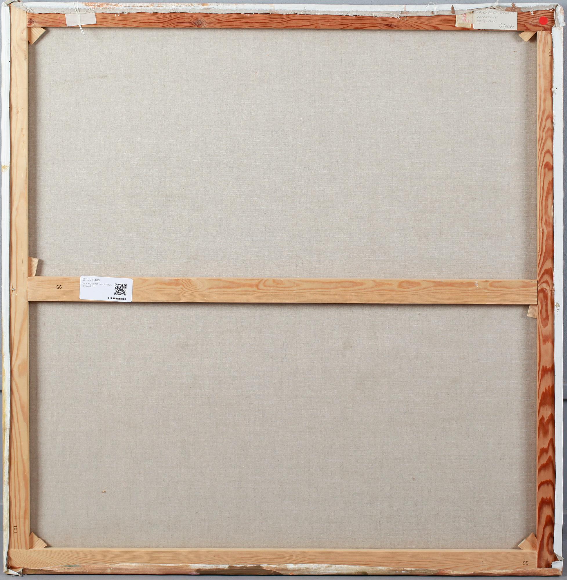 IVAR MORSING, oil on canvas, signed.