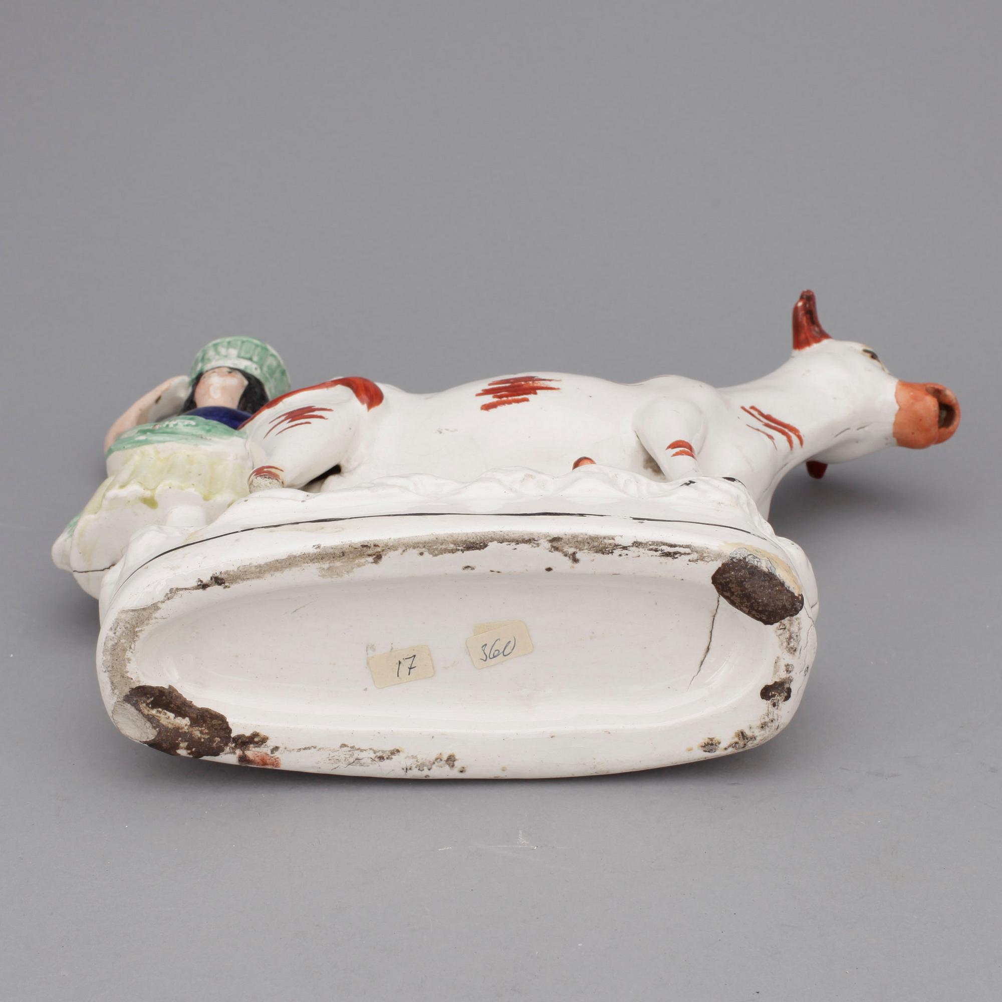 FIGURINER, 4 st. Staffordshire.