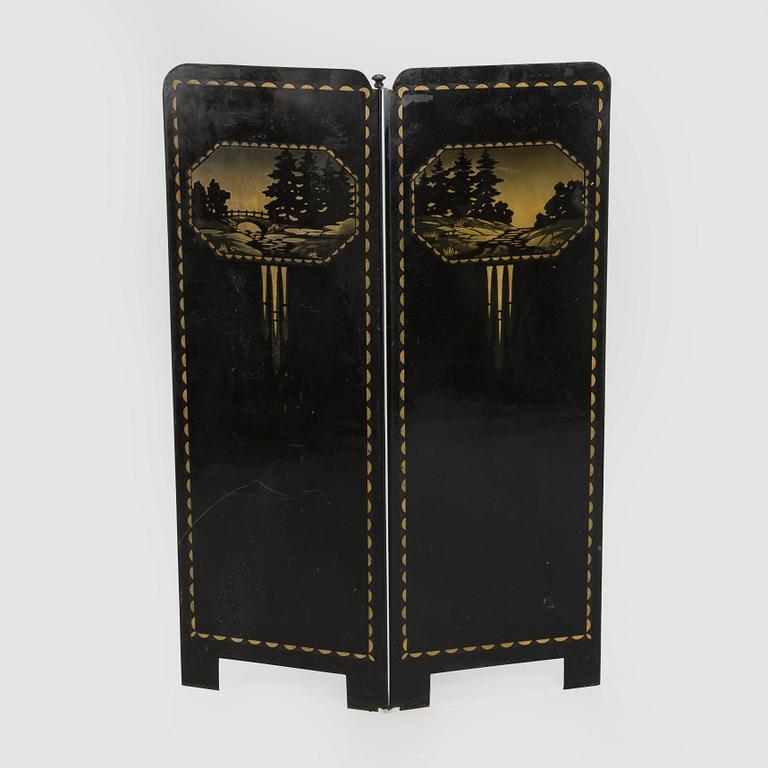 Vikskärm, tidigt 1900-tal.