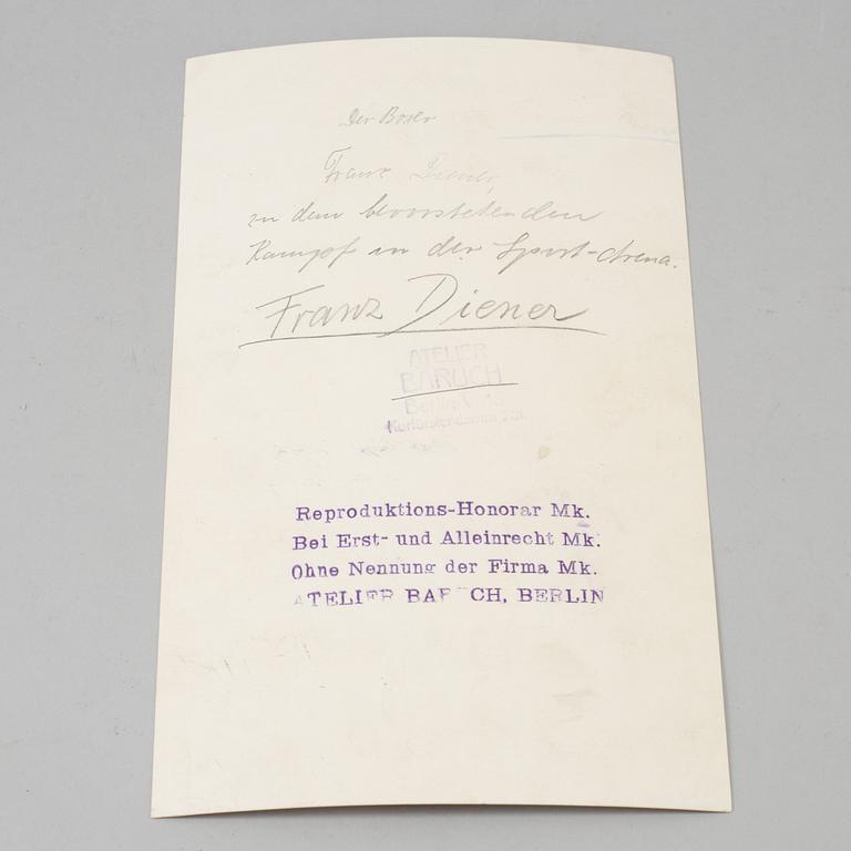 HANS ROBERTSON, gelatin silver print (5) stamped on verso. 1920's/30's. Vintage.