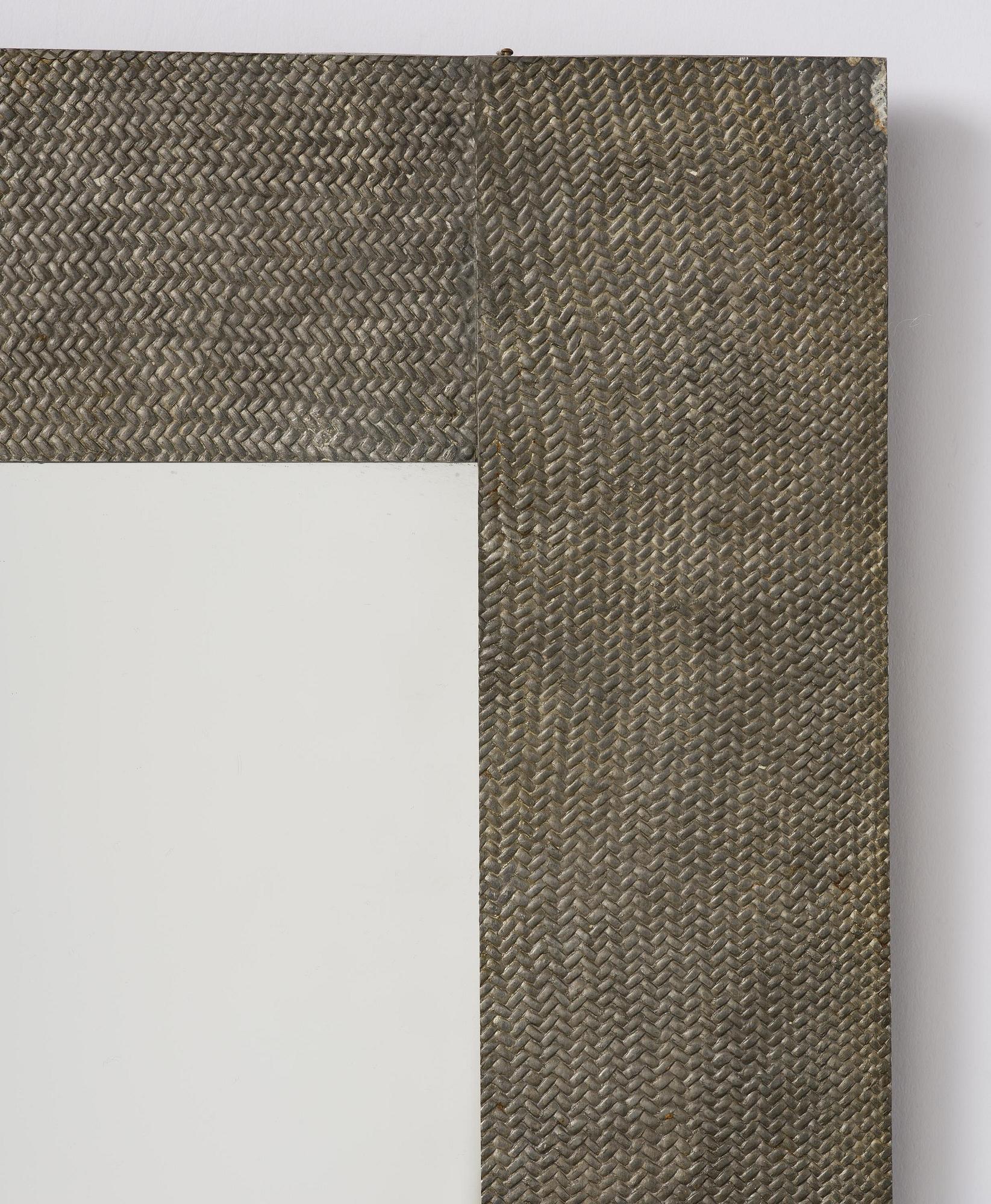 Björn Trägårdh, a rare pewter wall mirror model A 1607, Firma Svenskt Tenn, Stockholm, 1930s.