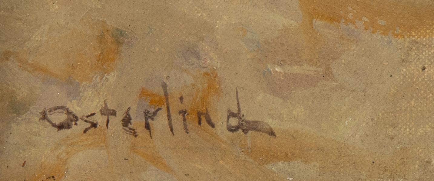 Allan Österlind, olja på duk, signerad.