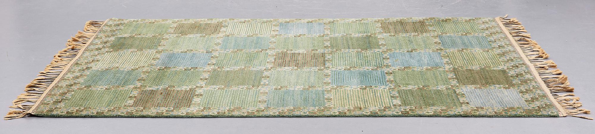 Barbro Nilsson, A carpet, "Gröningen", knotted pile, ca 241-241,5 x 170,5-173,5 cm, signed AB MMF BN.
