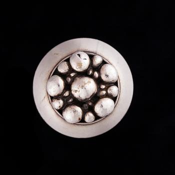 RING, silver (916) Saara Hopea, Ossian Hopea Borgå 1963. Vikt 13 g.