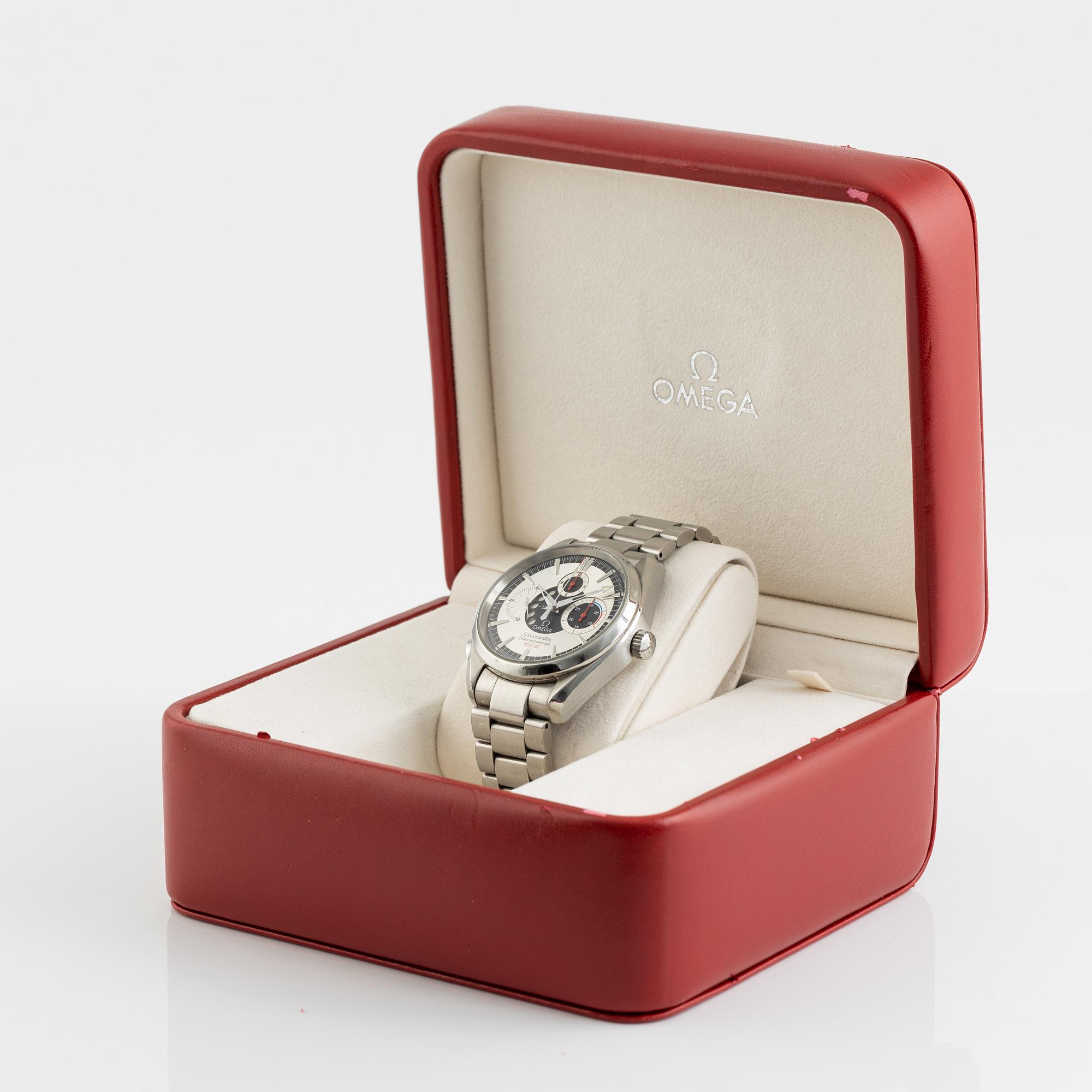 Omega, Seamaster, Aqua Terra, NZL‑32 Chrono, wristwatch, 42,2 mm.