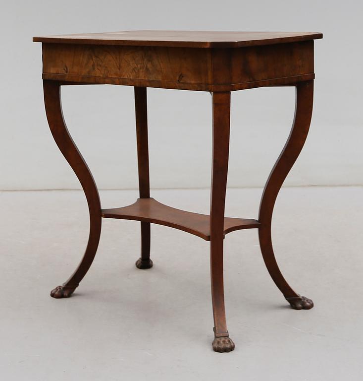 DAMARBETSBORD, senempire, 1800-talets mitt.