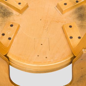Alvar Aalto, tuoleja 6 kpl, malli 66, Artek, 1900-luvun loppu.