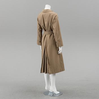 A Burberry trench coat with lining size 10.