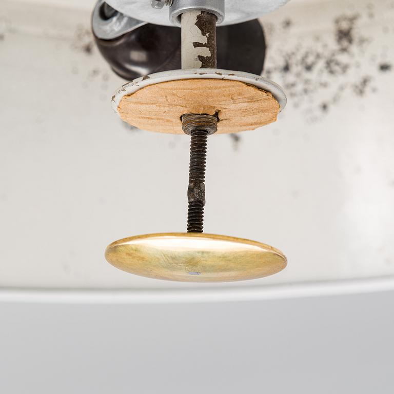 Paavo Tynell, a pair of mid-20th century ceiling lights for Idman.