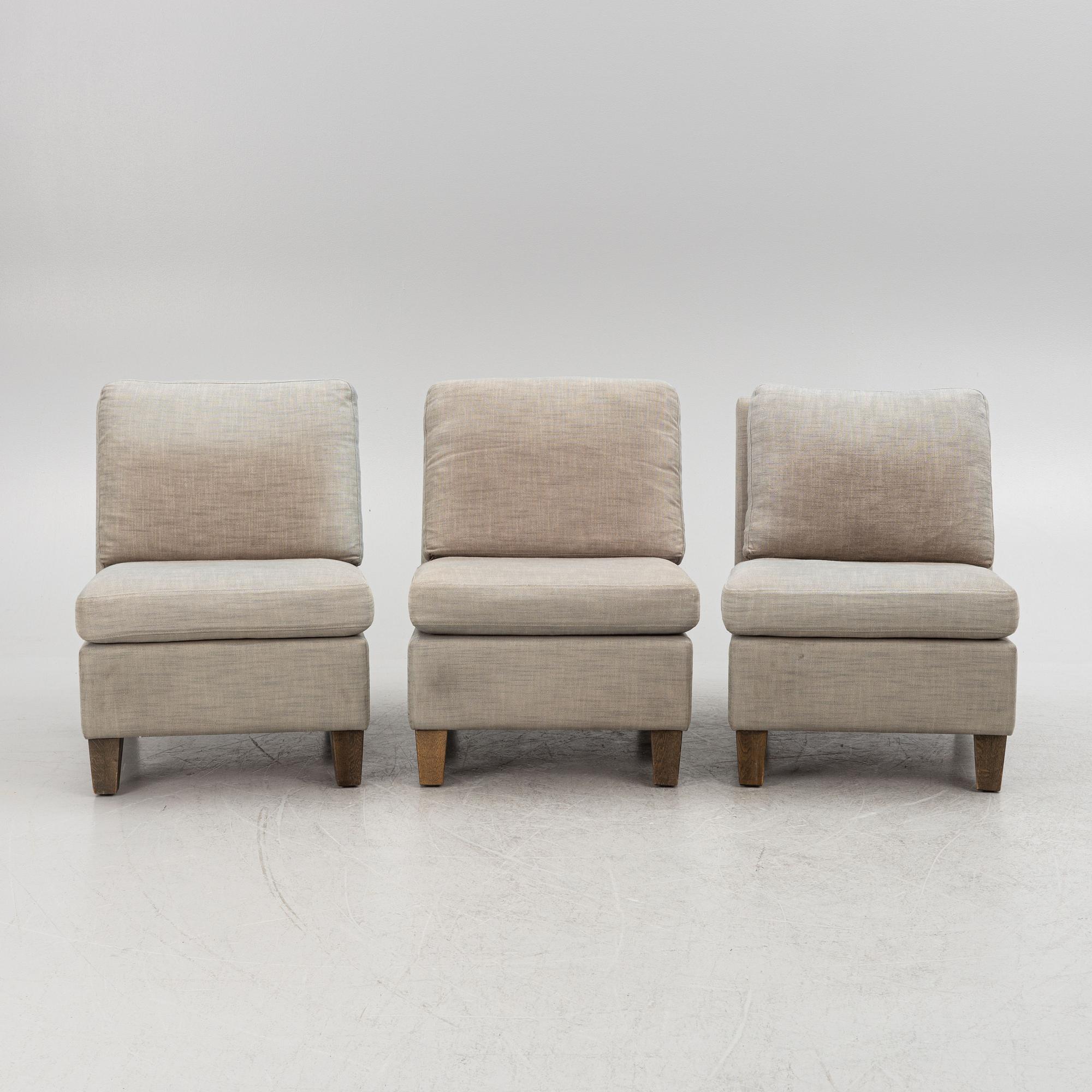 Helene Hennie, armchairs, 3 pcs, "Scott", Slettvoll.