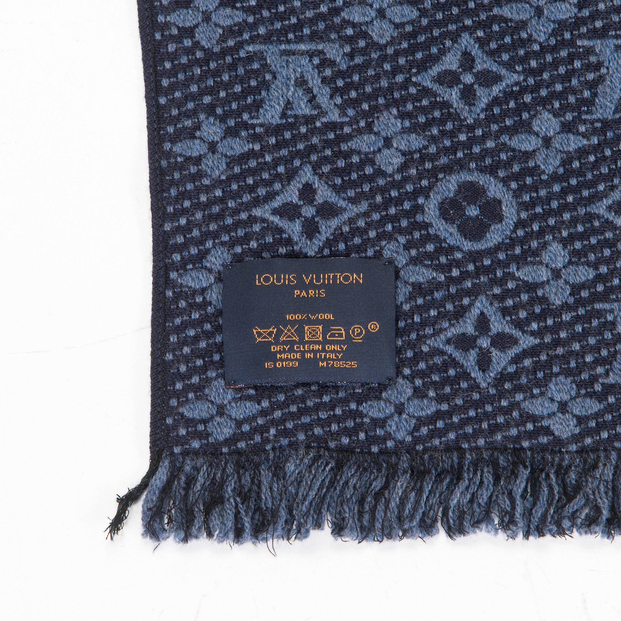 Louis Vuitton, A 'Monogram Classic Scarf'.