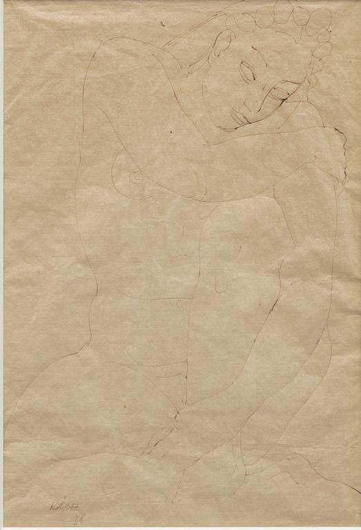 Wilhelm Kåge, Model study.