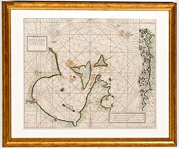 A NAUTICAL CHART.