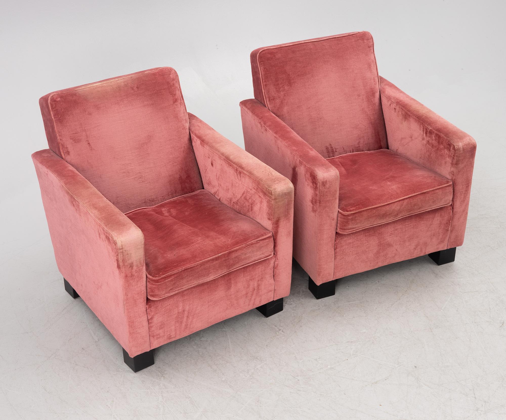 Björn Trägårdh, a pair of model 219 armchairs, Svenskt Tenn, 2017.