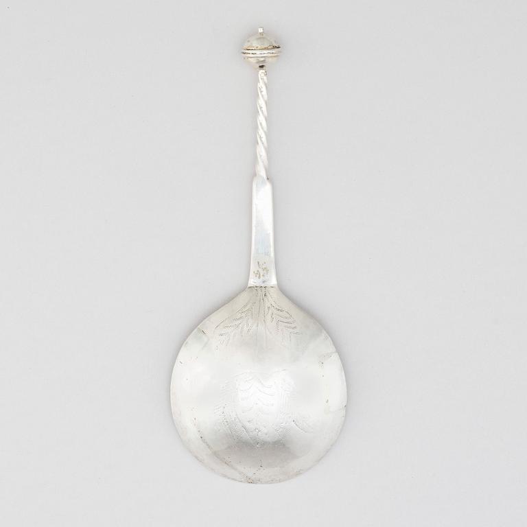 Sked, silver, okänd mästare, Norden 1599.