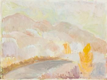Siri Meyer, oil on canvas, signed and dated -80.