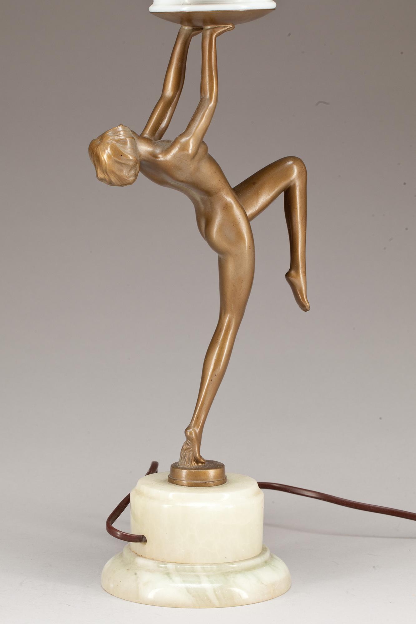 BORDSLAMPA, Art deco, 1900-talets första hälft.