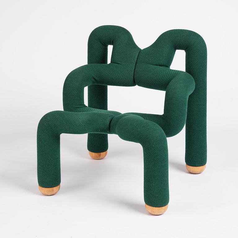 Terje Ekstrøm, armchair, "Ekstrem", for Stokke Fabrikker, Norway, circa 1984.