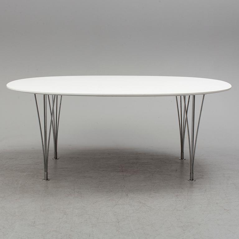 Piet Hein & Bruno Mathsson, bord, "Elips"  Fritz Hansen, Danmark.