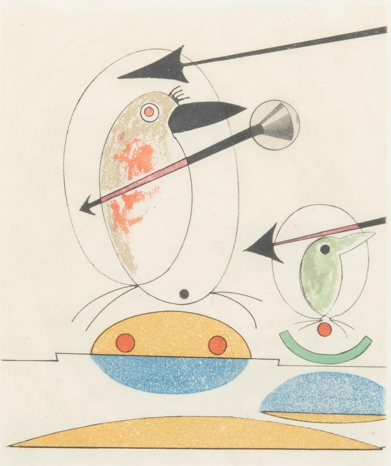 Max Ernst, Untitled from Oiseaux en Peril.