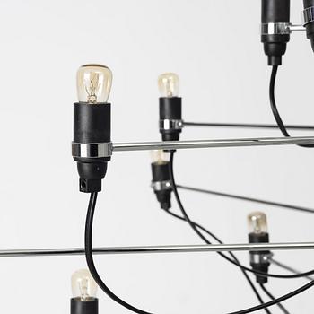 Gino Sarfatti, takkrona, modell 2097/30, Flos, Italien.