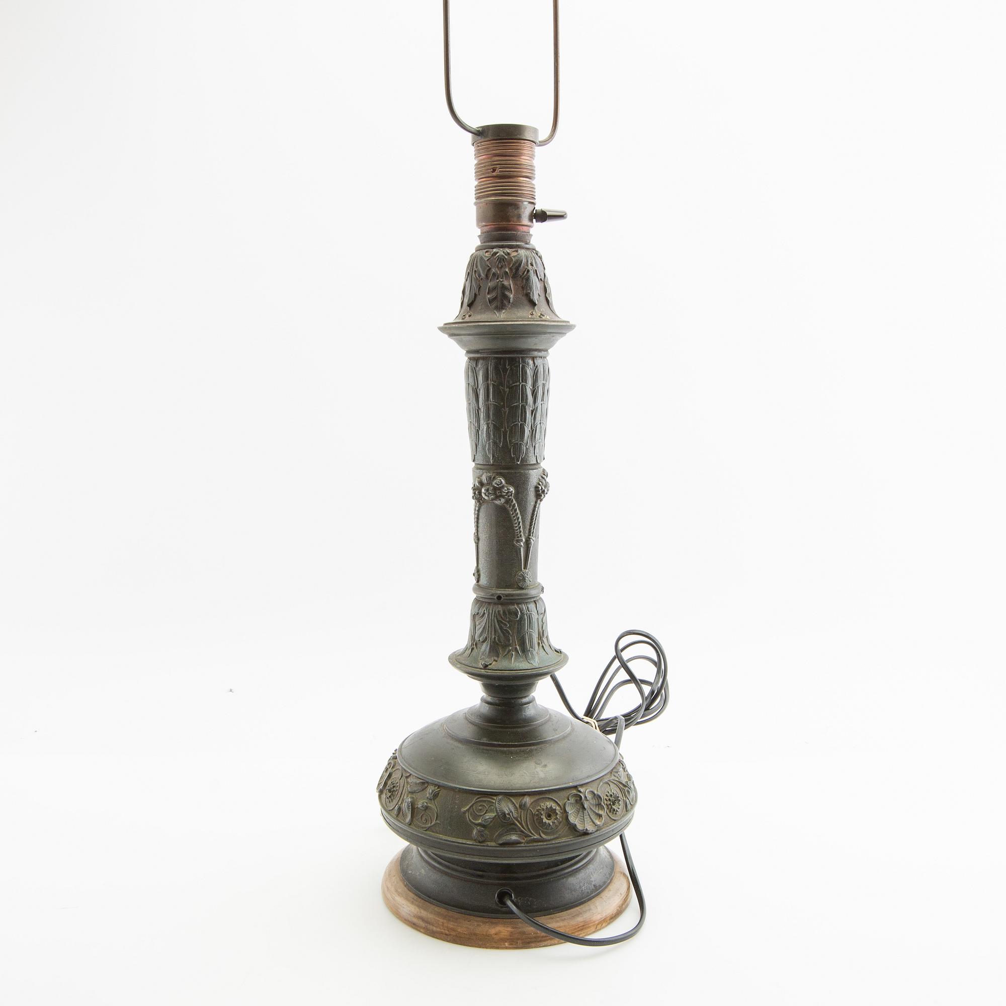 Table lamp circa 1900.