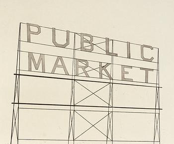 176. Ed Ruscha, "Public Market".