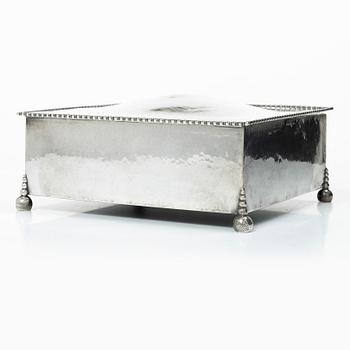 Karl Anderson, Casket, silver, Stockholm 1924.
