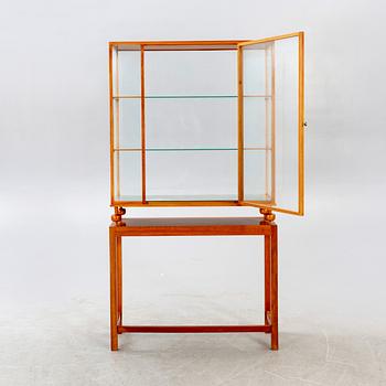 A Josef Frank mahogany display cabinet model nr 2077 later part of the 20th century.