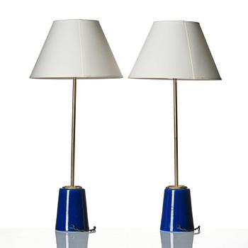 Hans-Agne Jakobsson, a pair of table lamps, Hans-Agne Jakobsson AB, Åhus, 1950s.