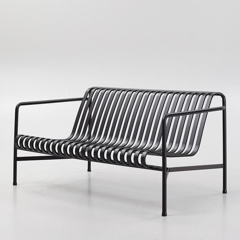 Ronan & Erwan Bouroullec, a 'Palissade' garden sofa, HAY, Denmark.