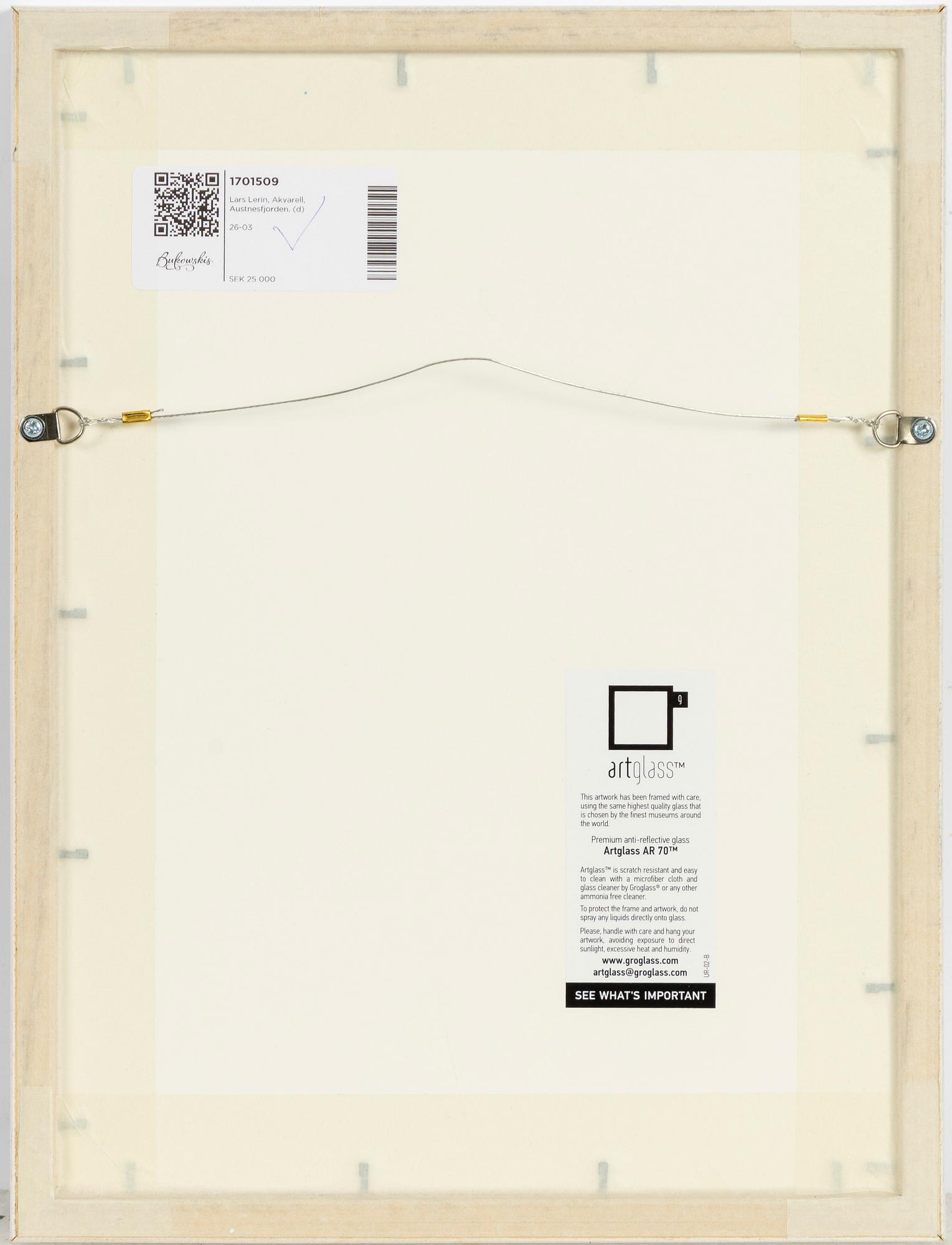 Lars Lerin, Austnesfjorden.