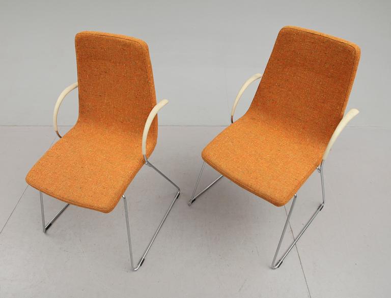 KARMSTOLAR, 1 par, Yrjö Kukupova, Finland, 1900-/2000-tal.