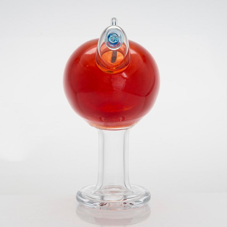 Oiva Toikka, A glass bird, signed Oiva Toikka IITTALA SCOPE 20V 2020 463/500.