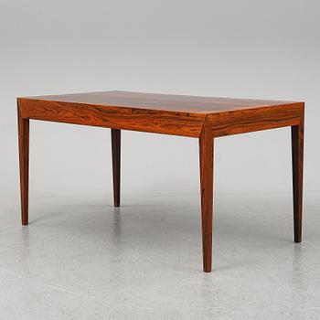 Severin Hansen, a 1950'-60's palisander desk, Haslev Møbelfabrik, Denmark.