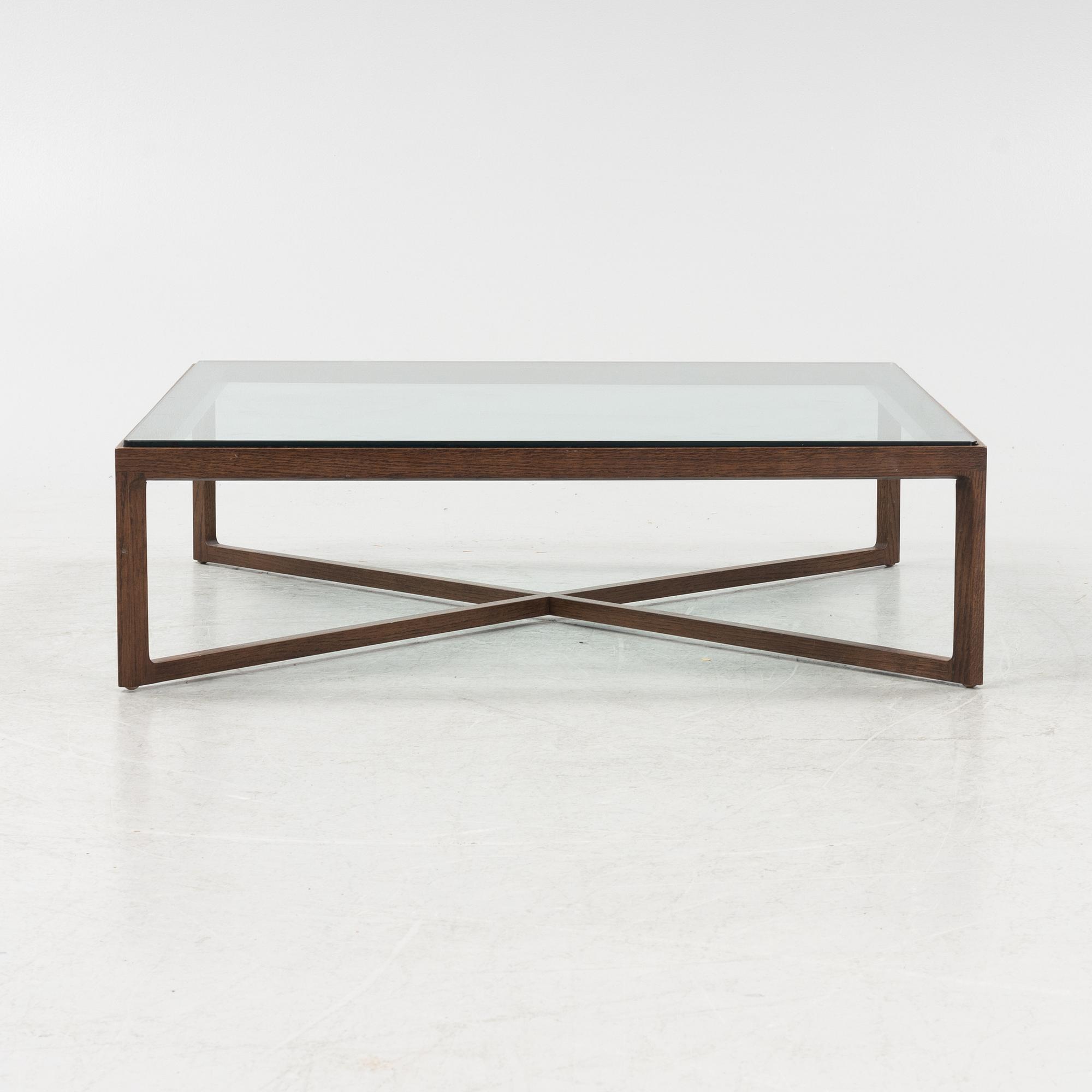 Marc Krusin, a Fumed Oak 'Krusin Coffee Table', Knoll Studio, 2012.