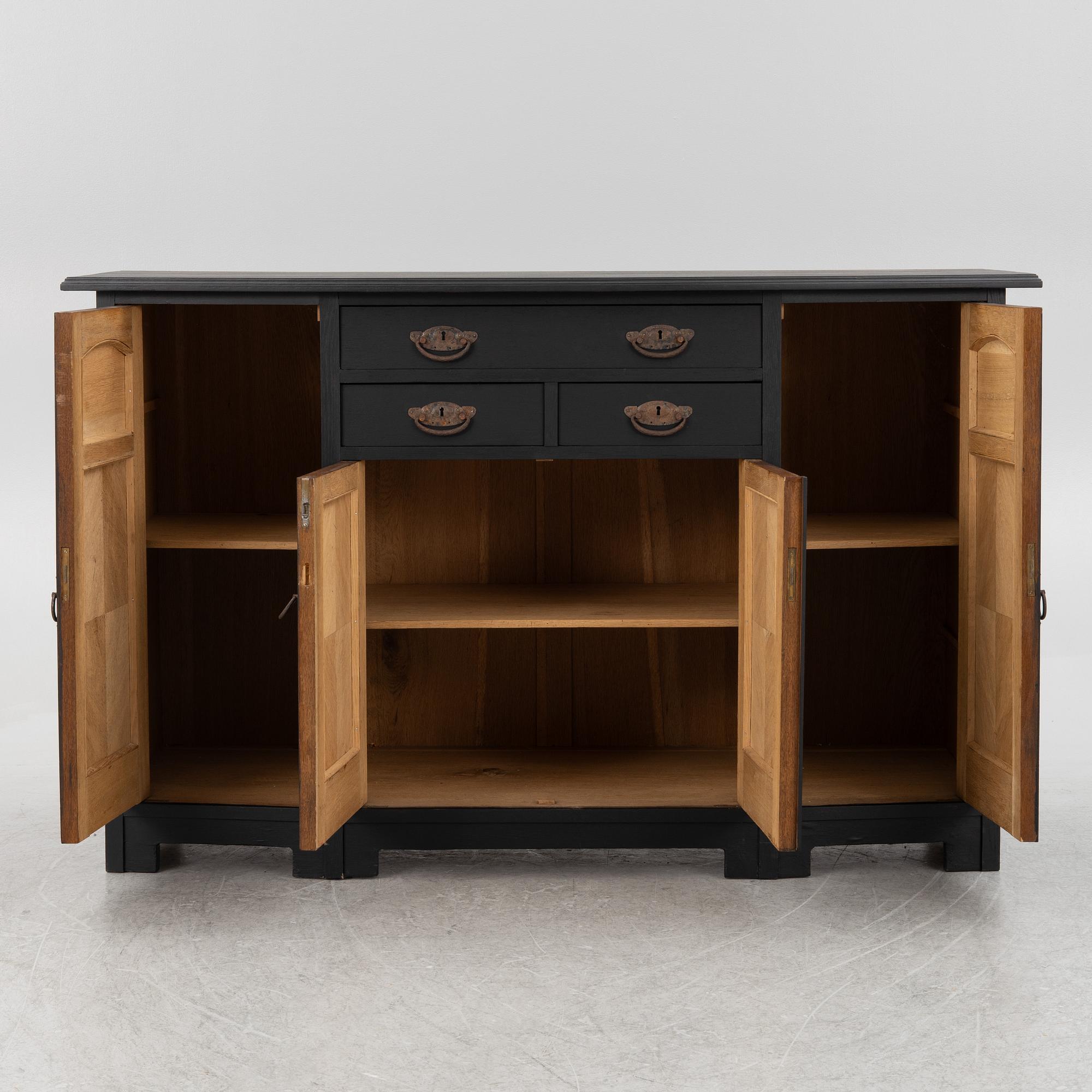 A sideboard, early 20th Century.