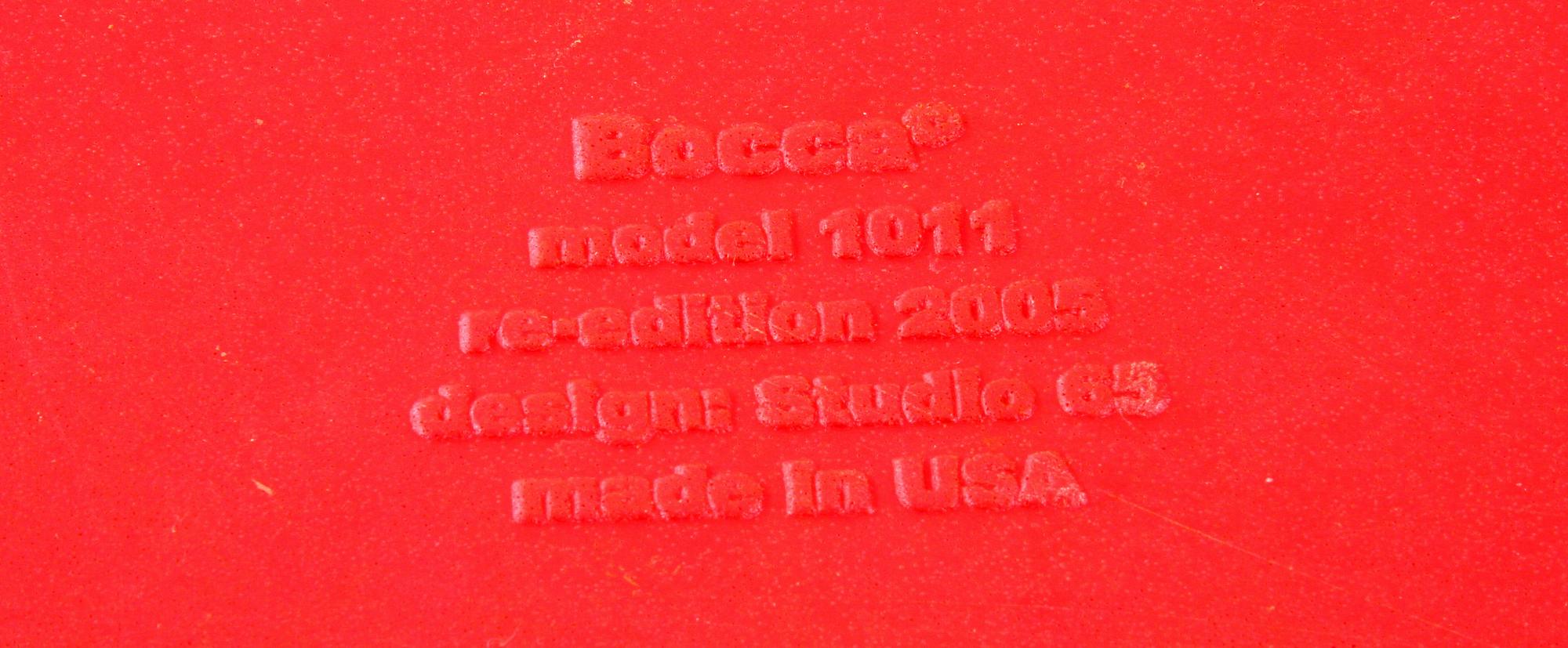 SOFFA, plast,  "Bocca" model 1011, Studio 65. USA. 1900/2000-tal.