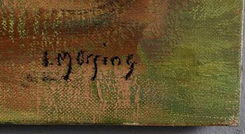 IVAR MORSING, oil on canvas, stamp signed.