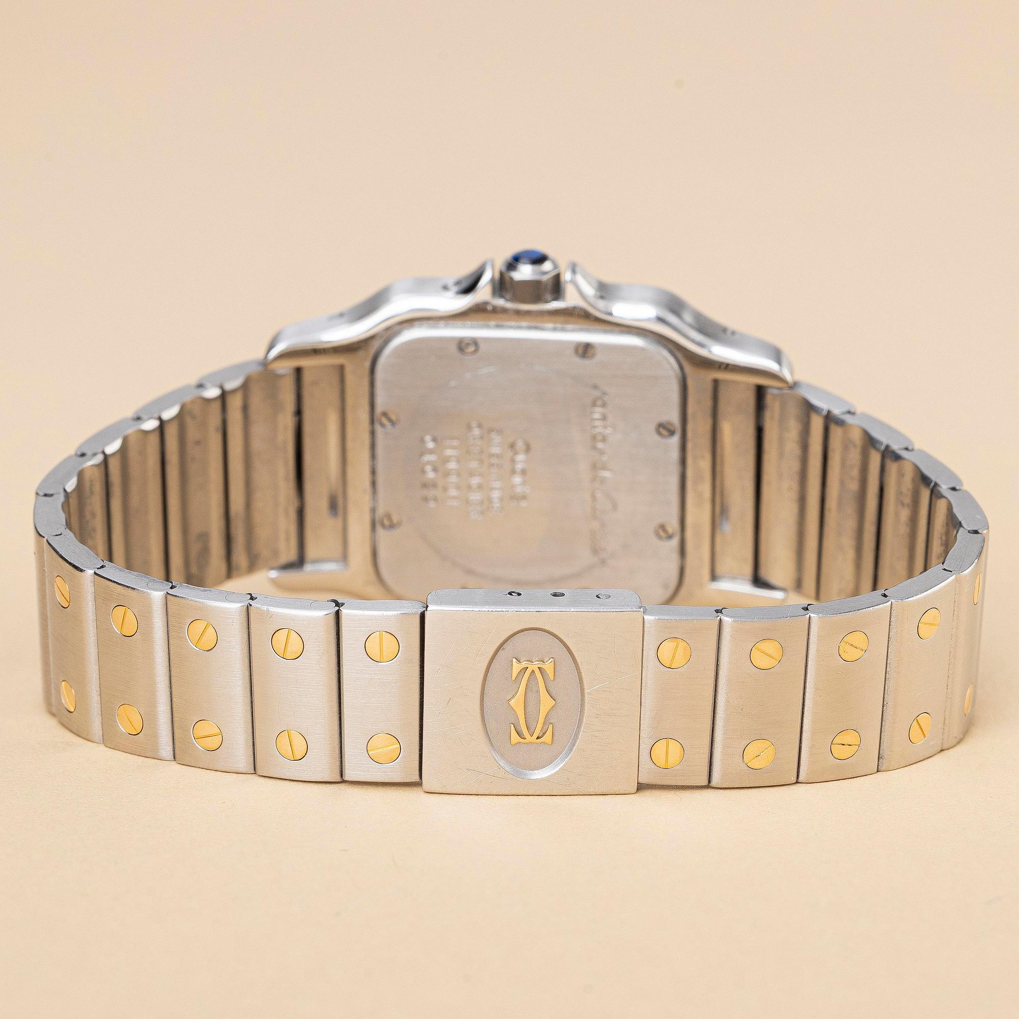 Cartier, Santos Galbée, "Moonphase", ca 1989.
