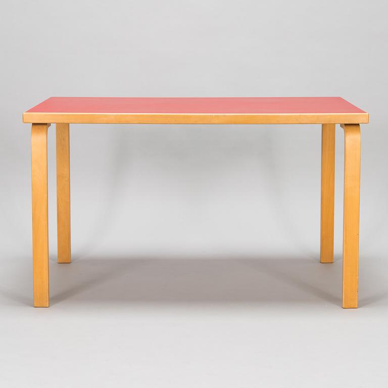 Alvar Aalto, a 1960's '82' table and six '66' stools for O.Y. Huonekalu-ja Rakennustyötehdas A.B.