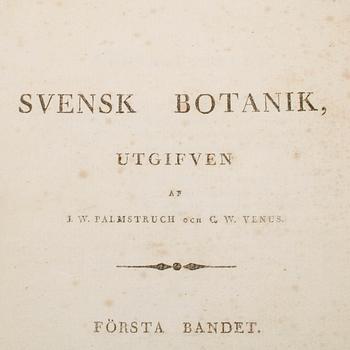 BÖCKER, 2 st. "The Preceptor..."
R. Dodsley, London, 1747. samt "Svensk Botanik" Palmstruch, Venus Stockholm 1802.