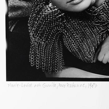 Carl Johan De Geer, "Marie-Louise och Gunilla, Paco Rabanne, 1967".