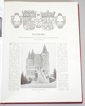 SVENSKA SLOTT OCH HERRESÄTEN VID 1900-TALETS BÖRJAN, 5 vol, Nordisk Familjeboks Tryckeri, Stockholm, 1909-1914.
