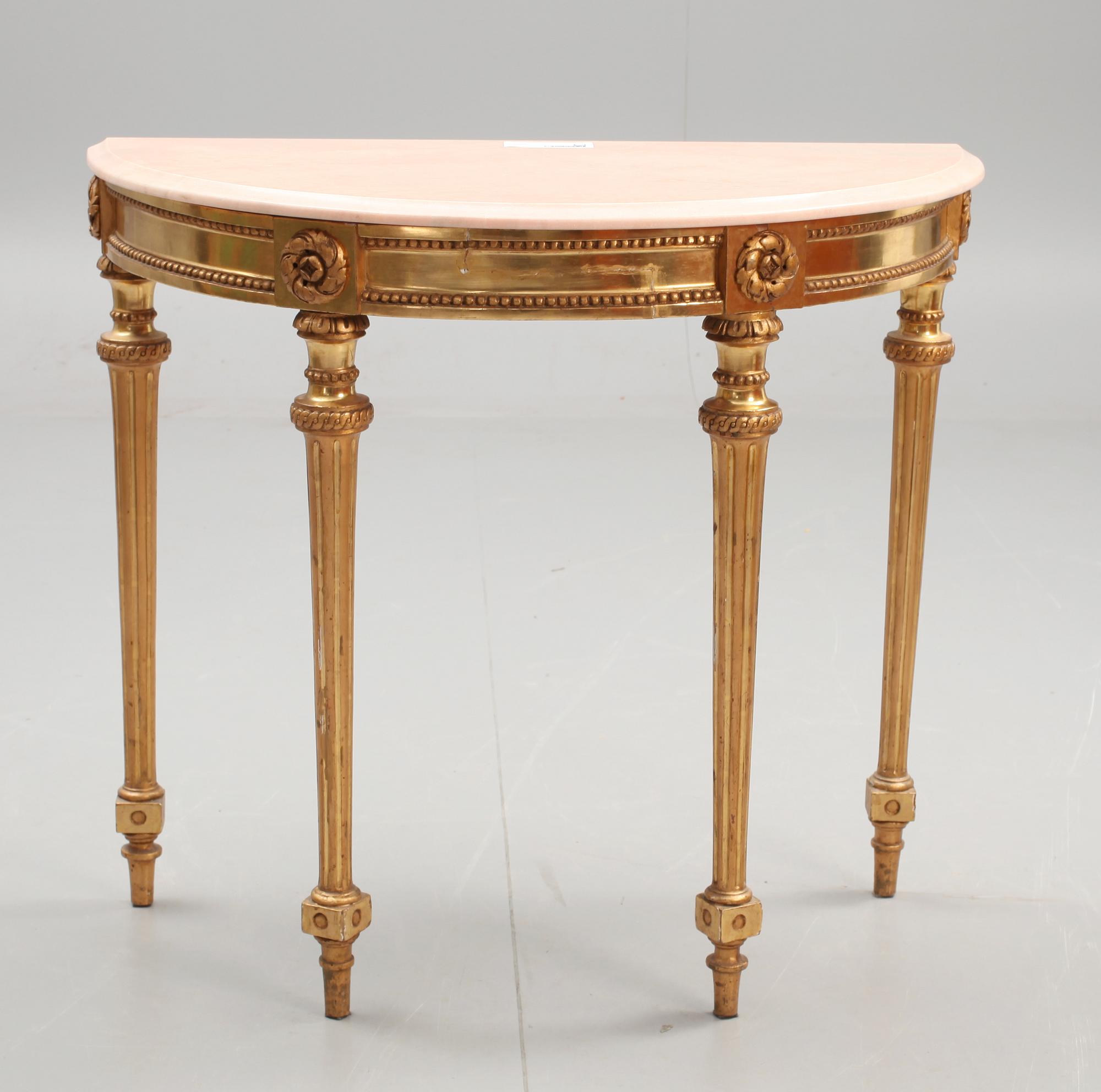 KONSOLBORD, gustavianskt, 1700-tal.