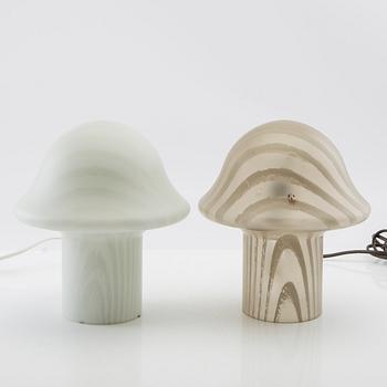 Bordslampor 2 st Peill & Putzler, Tyskland, 1900-talets senare del.