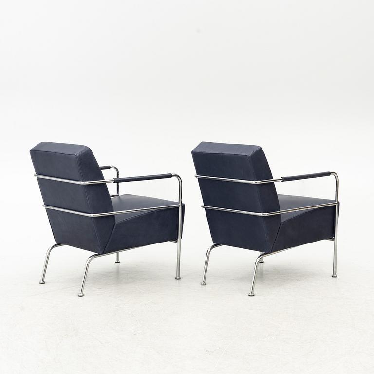 Gunilla Allard, a pair of 'Cinema' armchairs, Lammhults.