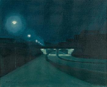 Bengt Hillgrund, oil on canvas, signed and dated -70.