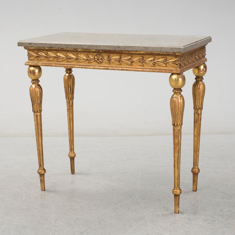 A later part of the 18th century table.